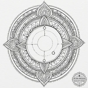 Tattoo sketch libra's scales where one pan ho... - эскиз тату (№1751924876_0, 07.07.2025 21:47) — tattoo-photo.ru