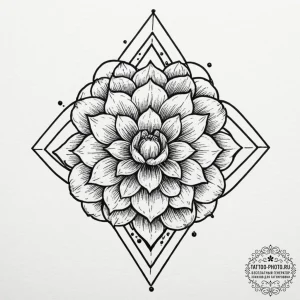 Tattoo sketch a stylized depiction of a mind,... - эскиз тату (№1751929641_0, 07.07.2025 23:07) — tattoo-photo.ru