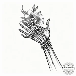 Tattoo sketch a fine line drawing of a human... - эскиз тату (№1751932295_0, 07.07.2025 23:51) — tattoo-photo.ru