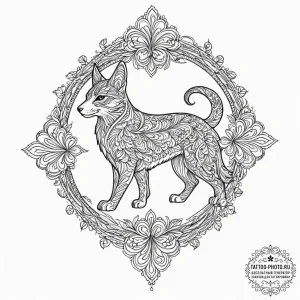 Tattoo sketch a small, simple silhouette of a... - эскиз тату (№1751935745_0, 08.07.2025 00:49) — tattoo-photo.ru
