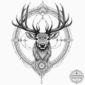 Tattoo sketch a powerful, gnarled tree that i... - эскиз тату (№1751936169_0, 08.07.2025 00:56) — tattoo-photo.ru