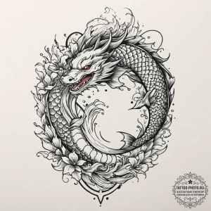 Tattoo sketch a collection of sharp, aggressi... - эскиз тату (№1751938145_0, 08.07.2025 01:29) — tattoo-photo.ru