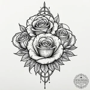 Tattoo sketch a single, unbroken chain link,... - эскиз тату (№1751942371_0, 08.07.2025 02:39) — tattoo-photo.ru