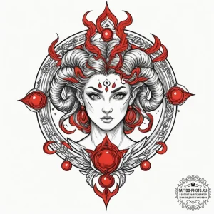 Tattoo sketch a realistic depiction of the zo... - эскиз тату (№1751944058_0, 08.07.2025 03:07) — tattoo-photo.ru