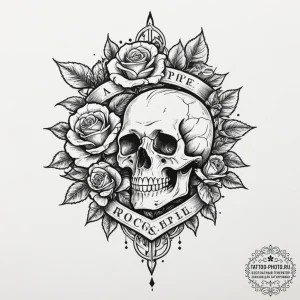 52. tattoo sketch: a raw, hand-poked style ru... - эскиз тату (№1751950040_0, 08.07.2025 04:47) — tattoo-photo.ru