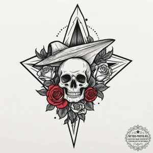 Tattoo design a classic paper airplane., tatt... - эскиз тату (№1751956070_0, 08.07.2025 06:27) — tattoo-photo.ru