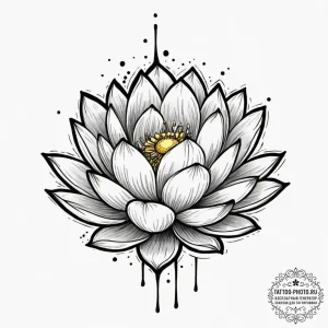 Tattoo design a stylized "respawn" symbol eme... - эскиз тату (№1751956322_0, 08.07.2025 06:32) — tattoo-photo.ru