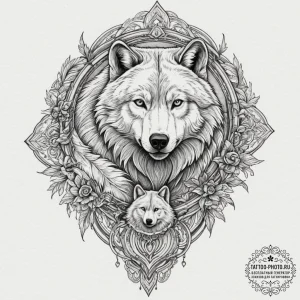 Tattoo design a specific guardian animal (e.g... - эскиз тату (№1751958603_0, 08.07.2025 07:10) — tattoo-photo.ru