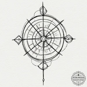 Tattoo sketch a zodiac symbol appearing as a... - эскиз тату (№1751966727_0, 08.07.2025 09:25) — tattoo-photo.ru