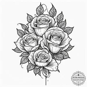 Tattoo design a path that is a single, unspoo... - эскиз тату (№1751967028_0, 08.07.2025 09:30) — tattoo-photo.ru