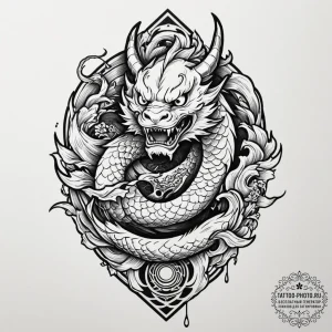 Tattoo design a classic arcade joystick with... - эскиз тату (№1751967953_0, 08.07.2025 09:45) — tattoo-photo.ru
