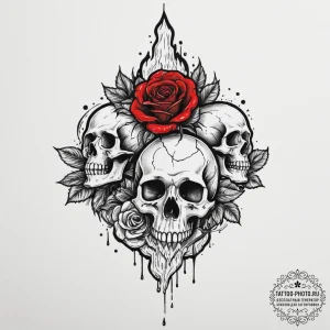 Tattoo sketch a geyser erupting with controll... - эскиз тату (№1751969793_0, 08.07.2025 10:16) — tattoo-photo.ru