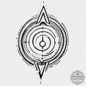 Linework tattoo of the jedi order symbol, cle... - эскиз тату (№1751989588_0, 08.07.2025 15:46) — tattoo-photo.ru