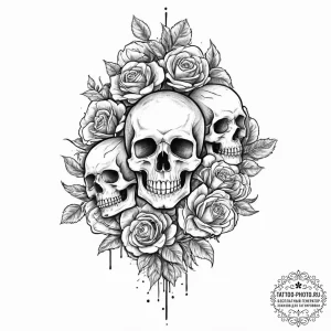 Nature & landscapes, tattoo sketch design, ch... - эскиз тату (№1751999219_0, 08.07.2025 18:26) — tattoo-photo.ru