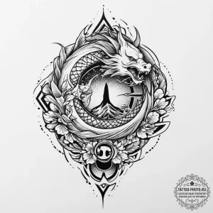 Tattoo design a "power button" symbol on one,... - эскиз тату (№1752000548_0, 08.07.2025 18:49) — tattoo-photo.ru