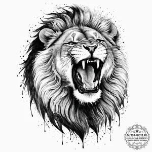 A national geographic style photo of a majest... - эскиз тату (№1752009799_0, 08.07.2025 21:23) — tattoo-photo.ru
