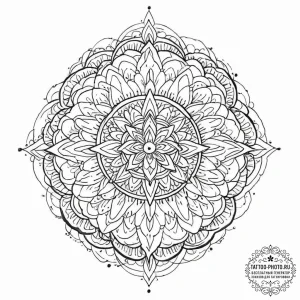 Tattoo design a soft, dreamy watercolor backg... - эскиз тату (№1752014405_0, 08.07.2025 22:40) — tattoo-photo.ru