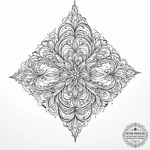 Tattoo sketch a visual representation of a "g... - эскиз тату (№1752022943_0, 09.07.2025 01:02) — tattoo-photo.ru