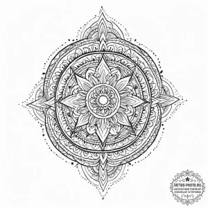 Tattoo sketch a detailed, generic military ru... - эскиз тату (№1752054062_0, 09.07.2025 09:41) — tattoo-photo.ru