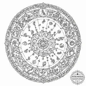A linework tattoo of the seven deadly sins wr... - эскиз тату (№1752059701_0, 09.07.2025 11:15) — tattoo-photo.ru