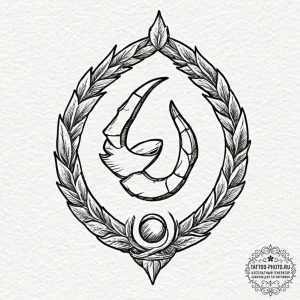 Tattoo design the glyph for scorpio (8th hous... - эскиз тату (№1752060062_0, 09.07.2025 11:21) — tattoo-photo.ru