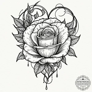 Tattoo sketch a person pulling a thorn from t... - эскиз тату (№1752082443_0, 09.07.2025 17:34) — tattoo-photo.ru