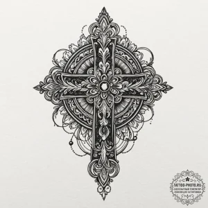 Bracelet, tattoo drawing outline, detailed cr... - эскиз тату (№1752091270_0, 09.07.2025 20:01) — tattoo-photo.ru