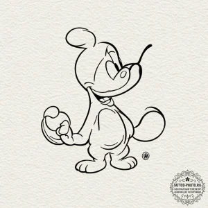 рєр»р°сѓсѓрёрєр° disney & pixar, tattoo flash... - эскиз тату (№1752097900_0, 09.07.2025 21:51) — tattoo-photo.ru