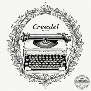 Tattoo sketch a family motto or creed in a cl... - эскиз тату (№1752103278_0, 09.07.2025 23:21) — tattoo-photo.ru