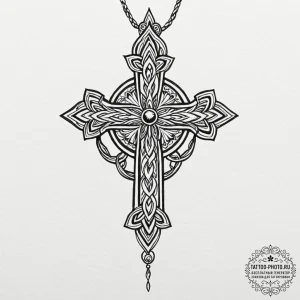 Tattoo design: a protective tattoo of mokosh'... - эскиз тату (№1752103778_0, 09.07.2025 23:29) — tattoo-photo.ru