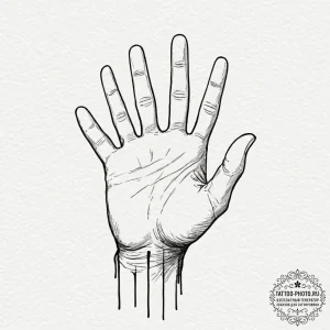 Tattoo design an abstract representation of "... - эскиз тату (№1752105787_0, 10.07.2025 00:03) — tattoo-photo.ru