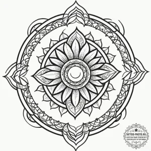 Cthulhu, tattoo sketch design, black and red... - эскиз тату (№1752108804_0, 10.07.2025 00:53) — tattoo-photo.ru