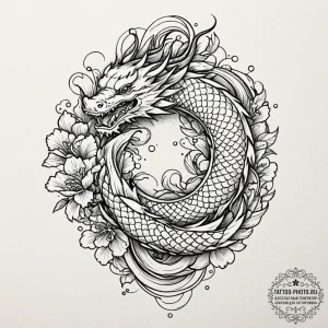 Tattoo design an abstract representation of a... - эскиз тату (№1752116661_0, 10.07.2025 03:04) — tattoo-photo.ru