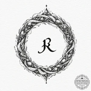 72. tattoo design: a "raduga" rune appearing... - эскиз тату (№1752119121_0, 10.07.2025 03:45) — tattoo-photo.ru