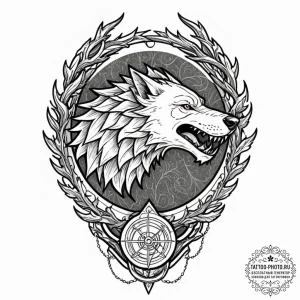 The sigils from game of thrones (e.g., stark... - эскиз тату (№1752121379_0, 10.07.2025 04:22) — tattoo-photo.ru
