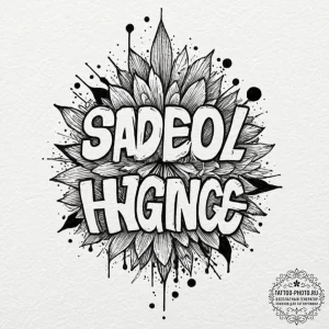 Tattoo design a personal mantra in a bold, im... - эскиз тату (№1752125889_0, 10.07.2025 05:38) — tattoo-photo.ru