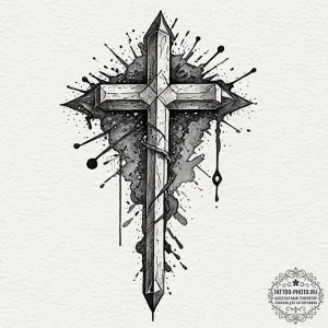 A linework tattoo of the iconic hammer from o... - эскиз тату (№1752127397_0, 10.07.2025 06:03) — tattoo-photo.ru