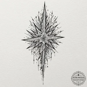 Tattoo design a single, powerful lightning bo... - эскиз тату (№1752130590_0, 10.07.2025 06:56) — tattoo-photo.ru