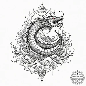 Tattoo design a ship, not sailing on water, b... - эскиз тату (№1752132275_0, 10.07.2025 07:24) — tattoo-photo.ru
