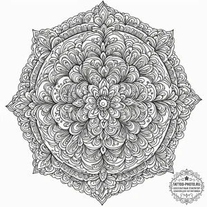 Alkonost, concept art for tattoo, on a clean... - эскиз тату (№1752134427_0, 10.07.2025 08:00) — tattoo-photo.ru