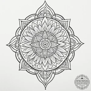 Tattoo design an abstract representation of s... - эскиз тату (№1752141520_0, 10.07.2025 09:58) — tattoo-photo.ru