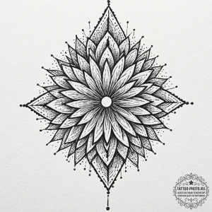 Tattoo sketch an abstract 'force field' radia... - эскиз тату (№1752143190_0, 10.07.2025 10:26) — tattoo-photo.ru