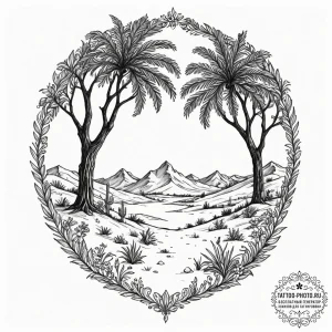 Tattoo sketch a person's silhouette filled wi... - эскиз тату (№1752158335_0, 10.07.2025 14:38) — tattoo-photo.ru