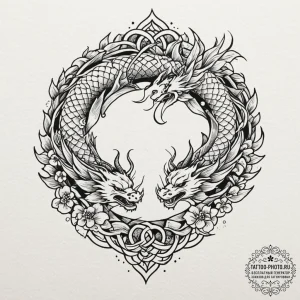 Tattoo design a classic 'moorish' or 'celtic'... - эскиз тату (№1752163432_0, 10.07.2025 16:03) — tattoo-photo.ru