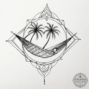 A photo taken from the perspective of someone... - эскиз тату (№1752170759_0, 10.07.2025 18:05) — tattoo-photo.ru