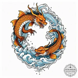 119. a graphic novel panel of dutch and the p... - эскиз тату (№1752172321_0, 10.07.2025 18:32) — tattoo-photo.ru