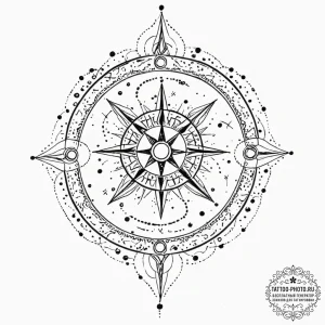 Tattoo sketch a zodiac constellation appearin... - эскиз тату (№1752173162_0, 10.07.2025 18:46) — tattoo-photo.ru