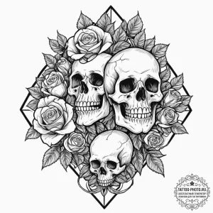 Tattoo design a favorite cartoon character fr... - эскиз тату (№1752174179_0, 10.07.2025 19:02) — tattoo-photo.ru