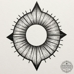 Tattoo sketch a minimalist representation of... - эскиз тату (№1752178219_0, 10.07.2025 20:10) — tattoo-photo.ru