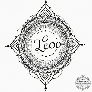 Tattoo sketch "i will" text for leo, with a b... - эскиз тату (№1752182654_0, 10.07.2025 21:24) — tattoo-photo.ru
